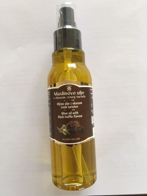 Olive  oil with black truffle flavour spray